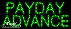 Payday advance LED Sign