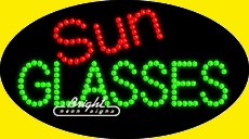 Sun Glasses LED Sign