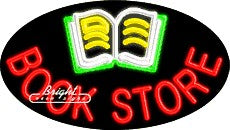 Book Store Neon Sign