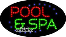 Pool & Spa LED Sign