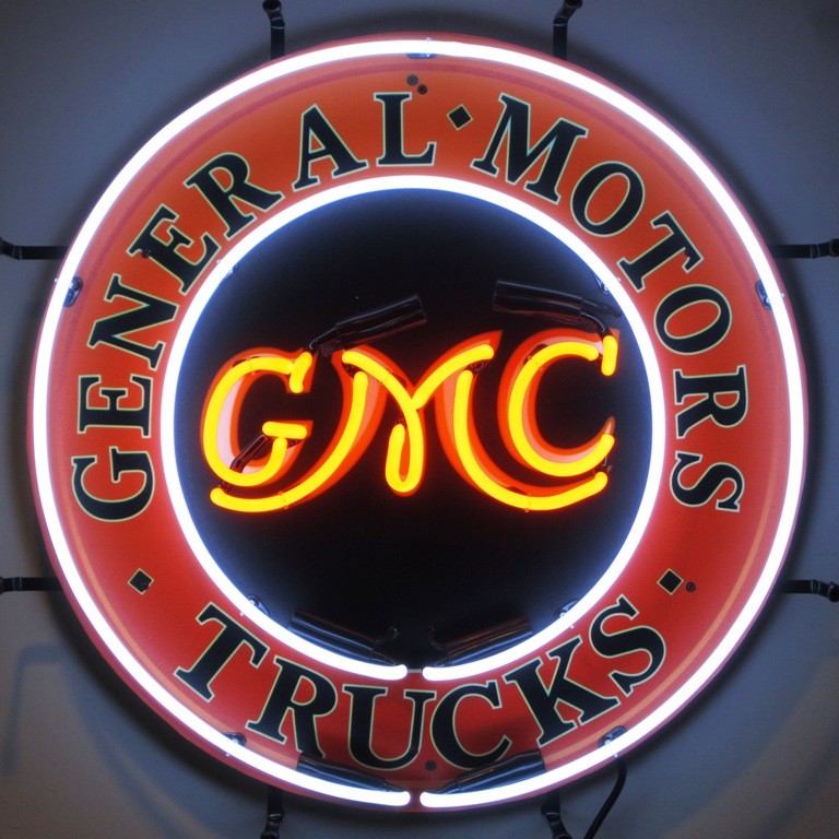 General Motors Trucks Neon Sign