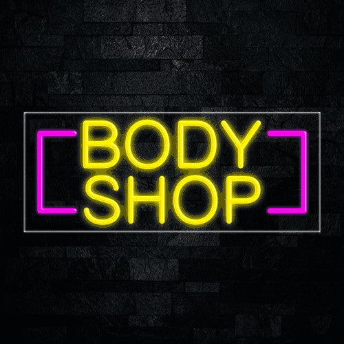 Body Shop Flex-Led Sign