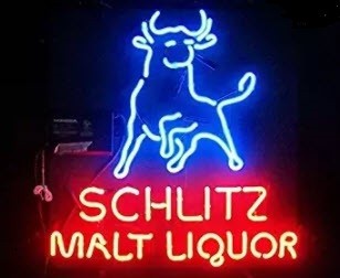 Schlitz Malt Liquor Neon Sign