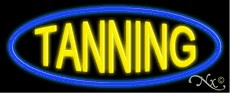 Tanning Bed Salon Neon Sign