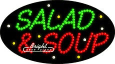 Salad Soup LED Sign
