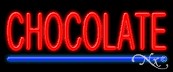Chocolate Economic Neon Sign