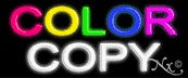 Color Copy Economic Neon Sign