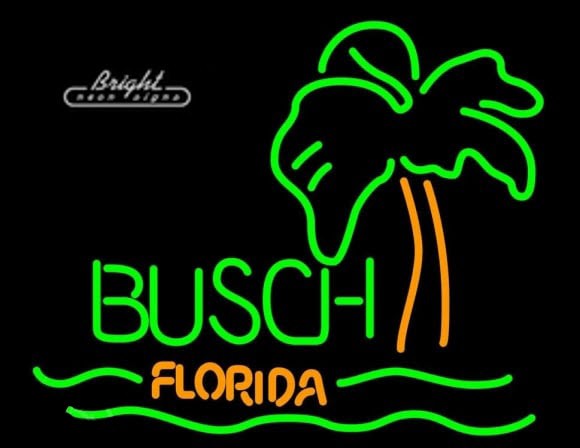 Busch Florida Neon Sign
