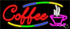 Coffee Business Neon Sign