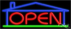 Real Estate Open Business Neon Sign
