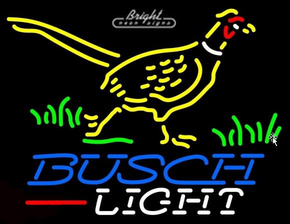 Busch Light Turkey Neon Sign