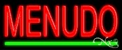 Menudo Economic Neon Sign