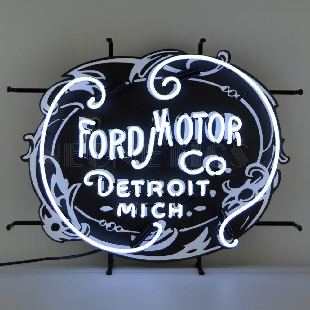 Ford Logo 1903 Heritage Emblem Neon Sign