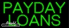 Payday Loans LED Sign