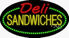 Deli Sandwiches LED Sign