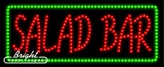 Salad Bar LED Sign