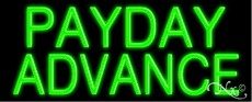 Payday Advances Neon Sign