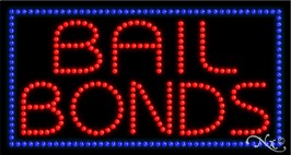 Bail Bonds LED Sign