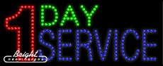 1 Day Service LED Sign