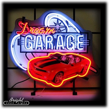 Dream Garage Camaro Neon Sign