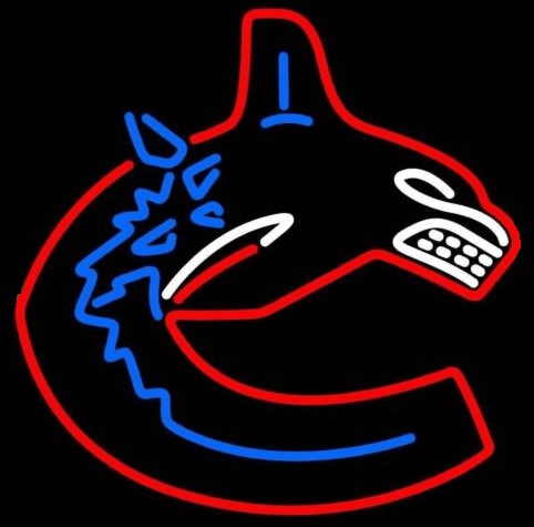 Vancouver Canucks Neon Sign