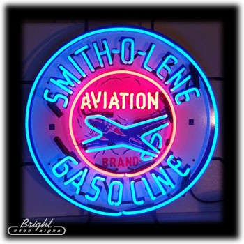 Smith-O-Lene Gasoline Neon Sign
