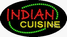 Indian Cuisine LED Sign