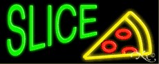 Slice Logo Neon Sign