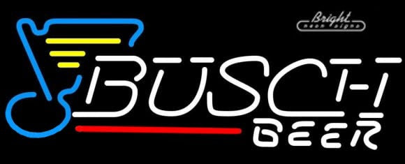Busch Blues Neon Sign