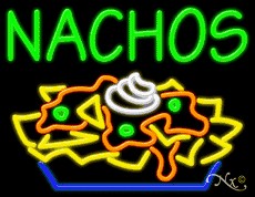 Nachos Business Neon Sign