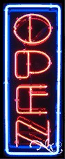 Broadway Neon Open Sign