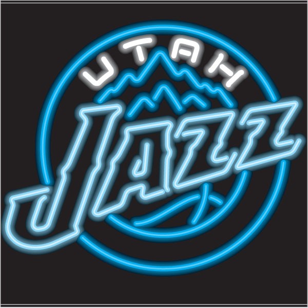 Utah Jazz Neon Sign
