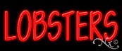 Lobsters Economic Neon Sign