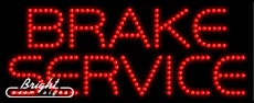 Brake Service LED Sign