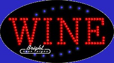 Wine LED Sign