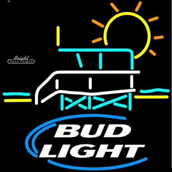 Bud Light Lifeguard Neon Sign