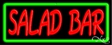Salad Bars Neon Sign