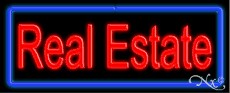 Real Estate Agent Neon Sign