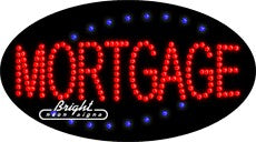 Mortgage LED Sign
