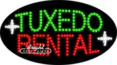 Tuxedos Rental LED Sign
