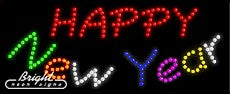 Happy New Year LED Sign