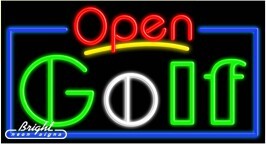 Golf Open Neon Sign
