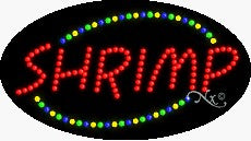 Shrimp LED Sign