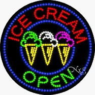 Ice Cream LED Sign