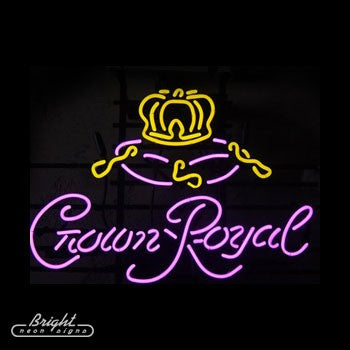 Neon Crown Royal Sign