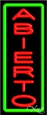 Abierto Business Neon Sign