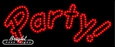 Party LED Sign
