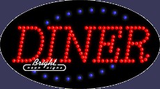 Diner LED Sign