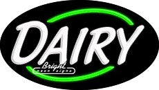 Dairy Flashing Neon Sign