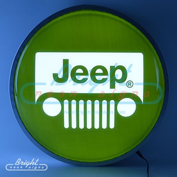 Jeep Backlit LED Sign